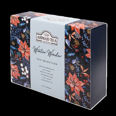 AHMAD TEA Winter wonder selection černé čaje 60 sáčků