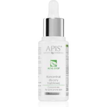 APIS NATURAL COSMETICS Acne-Stop Professional концентрат за мазна кожа склонна към акне 30ml