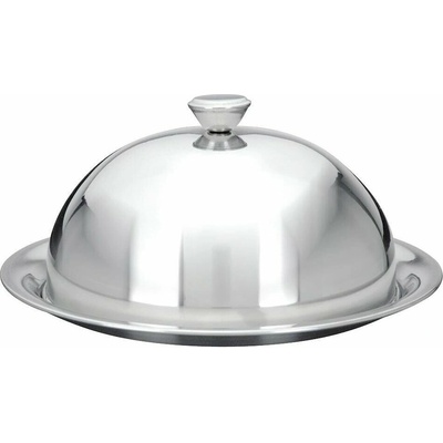 Excellent Houseware Nerezový podnos s vekom 24 cm