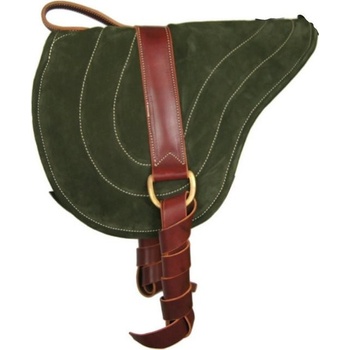 Brockamp Pad jezdecký Leather FULL fir green