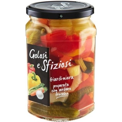 Golosi e Sfiziosi giardiniera zelenina v sladkokyselém nálevu 540 g