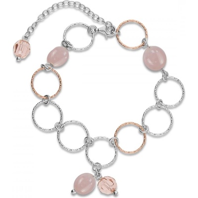 Spark stříbrný růžový Delicado B5000VR8RQ Vintage Rose