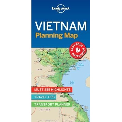 Lonely Planet Vietnam Planning Map Lonely PlanetSheet map folded