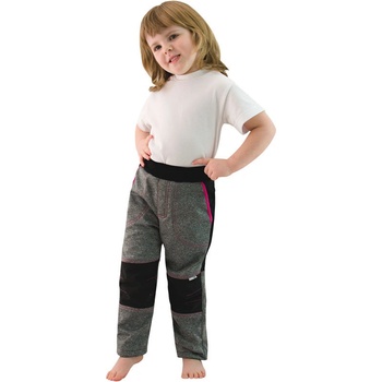 ESITO Dětské softshellové kalhoty růžová