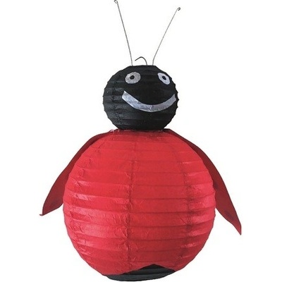 Lampion beruška 22 x 28 cm – Zboží Dáma