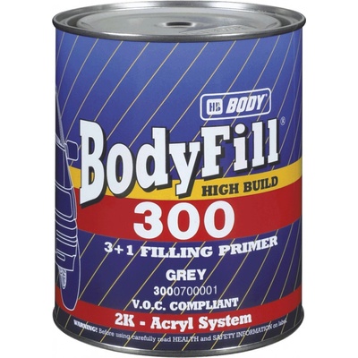 HB BODY fill 300 3:1 šedý 1L