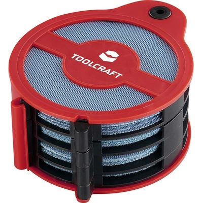 TOOLCRAFT 35 Stk. TO-10674222 brúsna sieť pre multifunkčnú brúsku na suchý zips Zrnitosť 80, 120, 180, 240 (d x š x v) 1