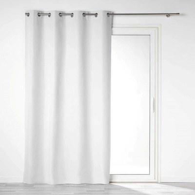 Douceur d'intérieur Závěs do obývacího pokoje OBSCURE, BLACKOUT, 140 x 260 cm, bílý bílý