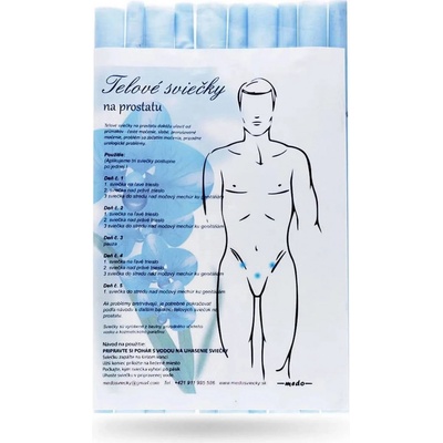 Jan Melich Medosvíčky tělové svíčky PROSTATA 10 ks – Zboží Dáma
