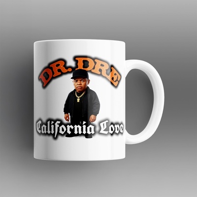 Hoodstyle Rap Toon Dr. Dre чашаHOOD-1415-2 - Черен, размер