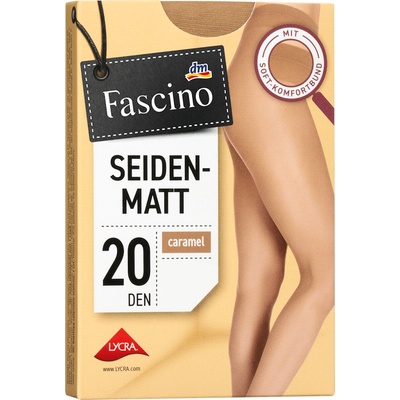 Fascino punčochové kalhoty 20 DEN caramel