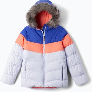 Columbia Детско скиорско яке Columbia Arctic Blast III snowdrift/hot coral/clematis blue