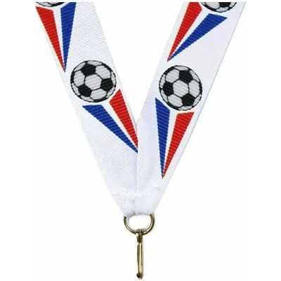 Stuha na medailu 22 mm Futbal
