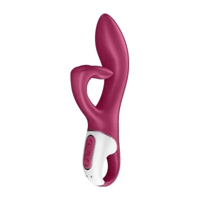 Satisfyer Презаредим рабит вибратор Embrace Me червен