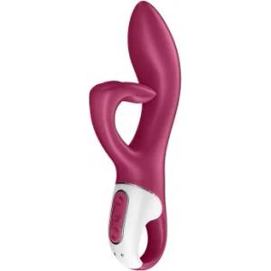 Satisfyer Презаредим рабит вибратор Embrace Me червен