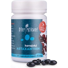 Díky přírodě Havajský Astaxanthin Vegan 4 mg 60 kapslí