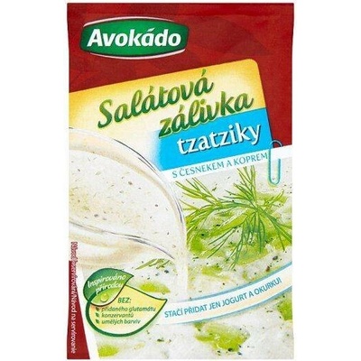 Avokádo Salátová zálivka tzatziky s česnekem a koprem 8 g