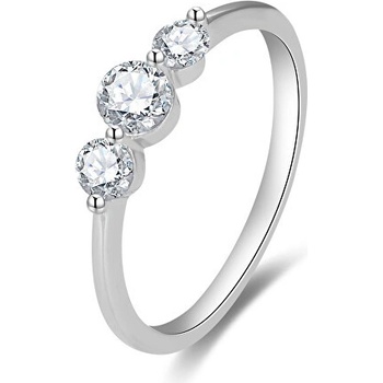 Beneto zásnubní prsten se zirkony AGG466