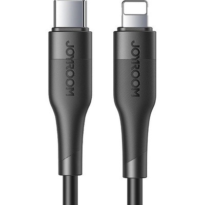 Joyroom S-1224M3 odolný TPU USB-C / Lightning 2,4A 20 W, 1,2m, černý