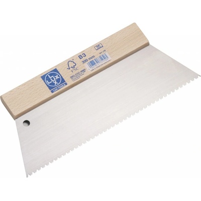 LUX-TOOLS Zubatá špachtle se zuby B3 lichoběžníková 300 mm