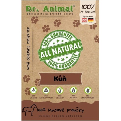 Dr. Animal 100 % koňské masové proužky 80 g