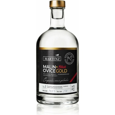 Martenz Malinovica 2024 Black Gold VIP 45% 0,5 l (čistá flaša)