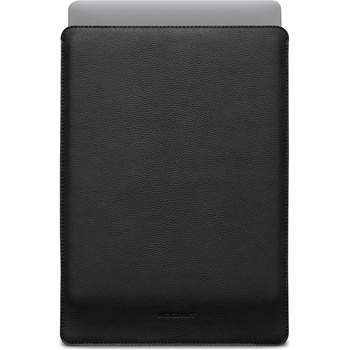 WOOLnut Leather Sleeve for 15-inch MacBook Air - Black (k-WN-MBA15-S-2243-BK)