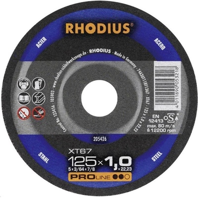Rhodius ProLine Kotouč řezný 150 x 1,5 mm XT67 205709