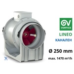 Vortice LINEO 250 Канален вентилатор трискоростен LongLife 30.000h Vortice (VO17181)