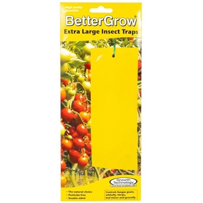 BetterGrow insect traps - лепкав капан за насекоми, правоъгълен, 10 бр (5036)