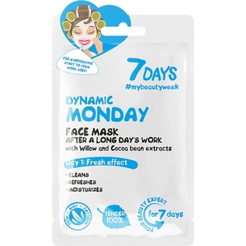 Image 1 of 7 DAYS Dynamic Monday Маски за лице 28g