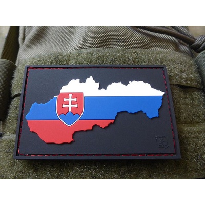 3D nášivka vlajka Slovenská - barevná, A.C.M.