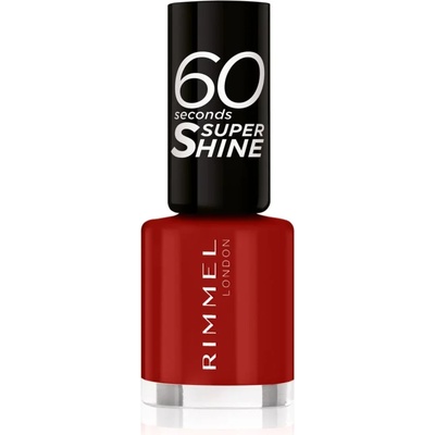 Rimmel 60 Seconds Super Shine лак за нокти цвят 315 Queen Of Tarts 8ml