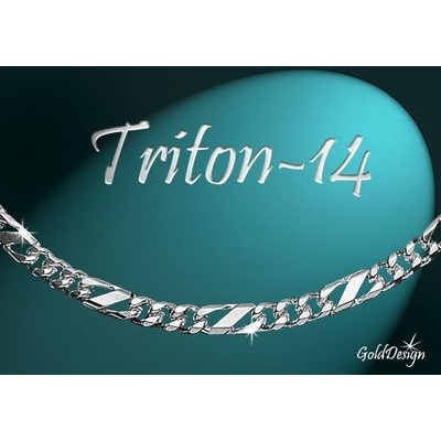 Gold Design Triton 14 stříbřený GD556
