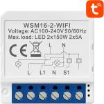 AVATTO Смарт ключ модул Avatto WSM16-W2 WiFi 2 канала (WSM16-W2)