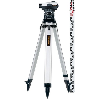 Laserliner Оптични нивелири с тринога и лага Laserliner AL 26 Plus Set, 080.84-1 - 26х (080.84-1)