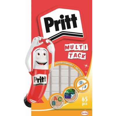 Lepiaca hmota, 65 kociek/bal, HENKEL "Pritt Multi Tack"