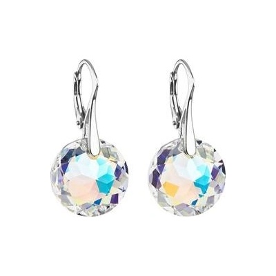 Pavona stříbrné visací s krystaly Swarovski ab efekt kulaté 31296.231296.2