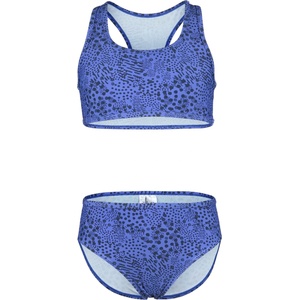 Heber Peak Детски комплект бикини Heber Peak Kid's SeapineHe. Bikini - Shining Blue / Dark Blue Print - размер 92 (EU) (750-2228-0211)
