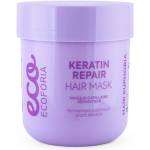 Ecoforia Възстановяваща маска с кератин ecoforia keratin repair hair mask 200мл (4745010333095)