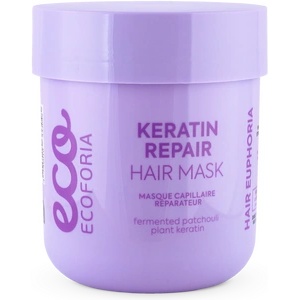 Ecoforia Възстановяваща маска с кератин ecoforia keratin repair hair mask 200мл (4745010333095)