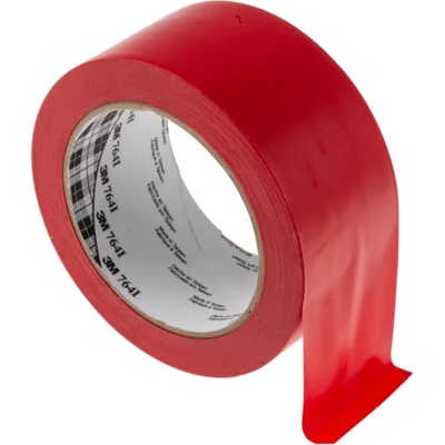 3М Science Applied to Life Маркировъчна лента за стена и тръби 3m 764i, червена (7000048924)