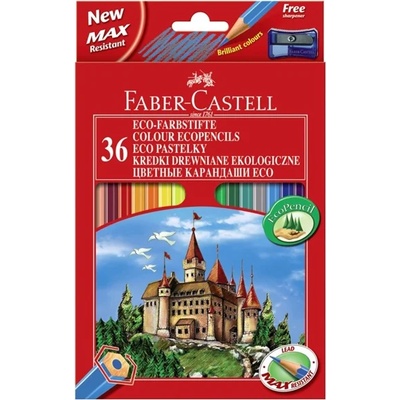 Faber-Castell 120136 Комплект от 36 смесени цветни молива FC120136 (FC120136)
