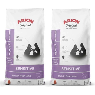 ARION Original Sensitive Adult Medium 2 x 13 kg