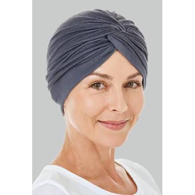 Aradesa dámský turban tmavě šedý