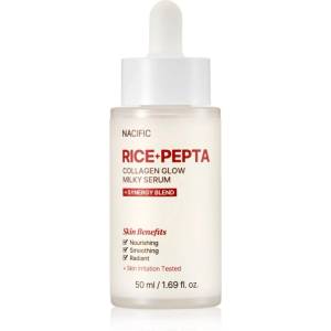 Nacific Rice + Pepta Collagen Glow Milky Serum озаряващ серум за лице с хидратиращ ефект 50ml