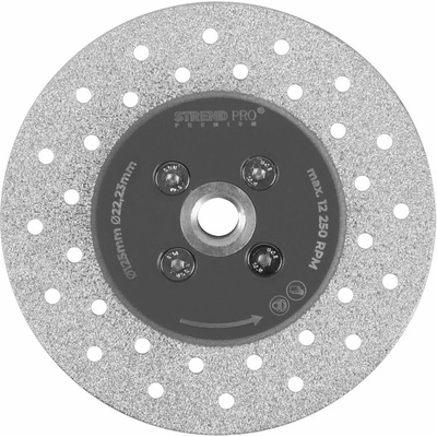 Strend Pro Kotúč CGW31, 125mm, diamantový, rezný a brúsny, obojstranný, 2232011