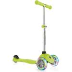 Globber Тротинетка за деца Primo Lights със светещи гуми и регулируема височина - Светло зелена - toytown Тротинетка, скутер