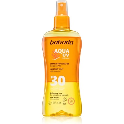 Babaria Sun Aqua UV слънцезащитен спрей SPF 30 200ml