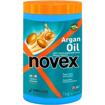 Novex regenerační maska na vlasy s arganovým olejom Argan Oil 1000 g